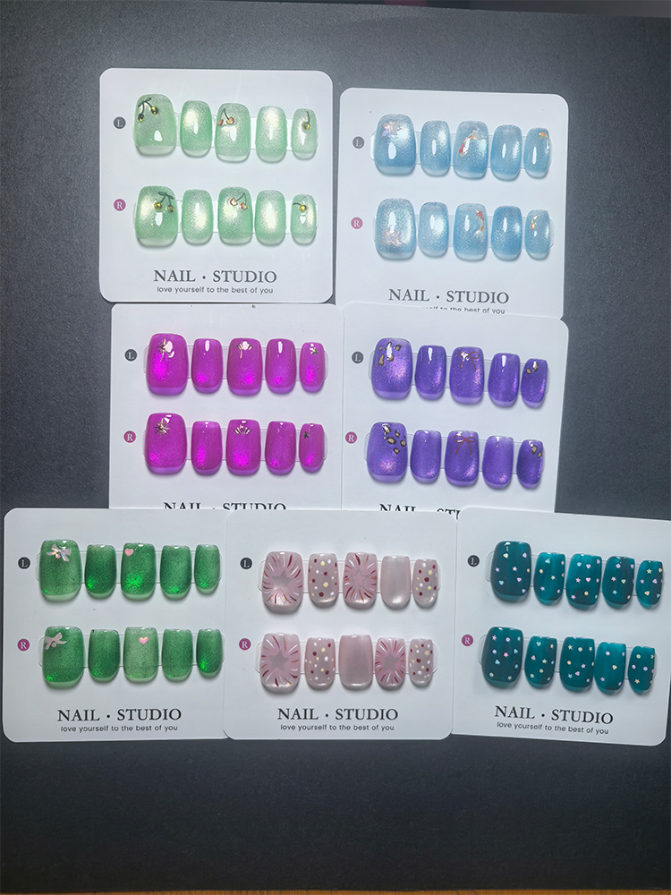 Nail Art Eye Cat - Cat Eye Press on Nails 10