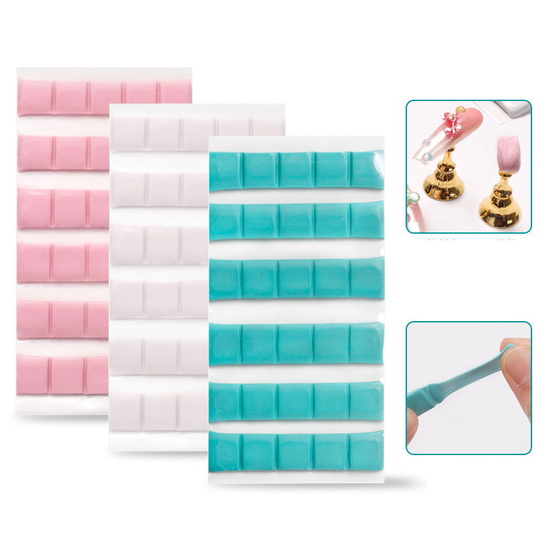 Nail Art Viral - 1-pack nagellijm lijm klei stok voor