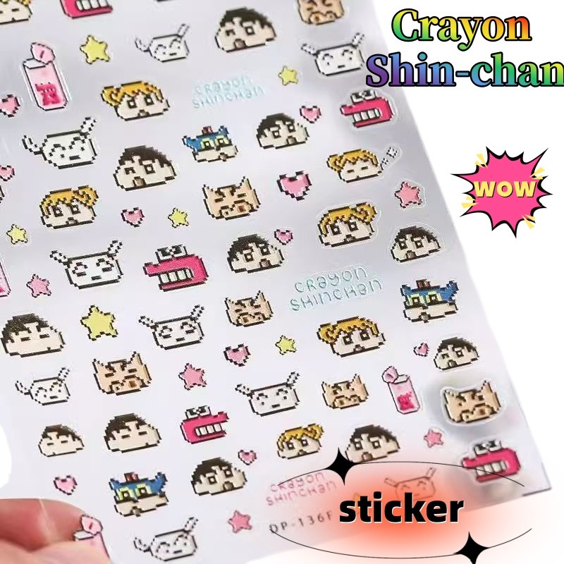 Nail Art Nail Art - Crayon Shin-chan Creatief Papier Guka Notitieboekje
