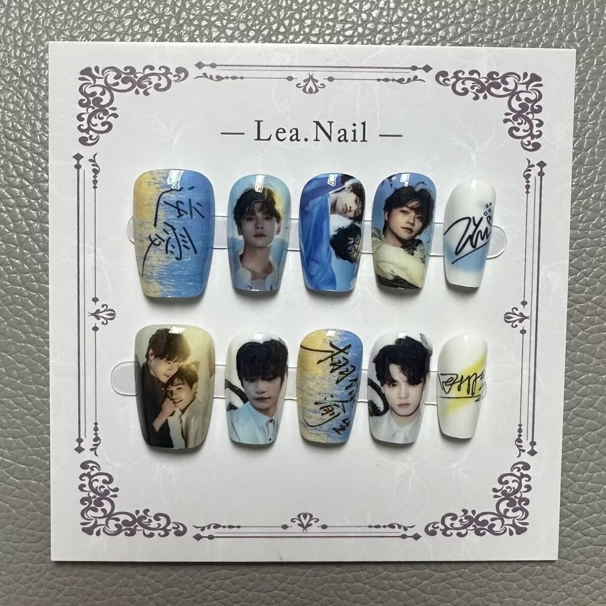 Nail Art Nail Art - [Celebrity Support Nail Art Set: 