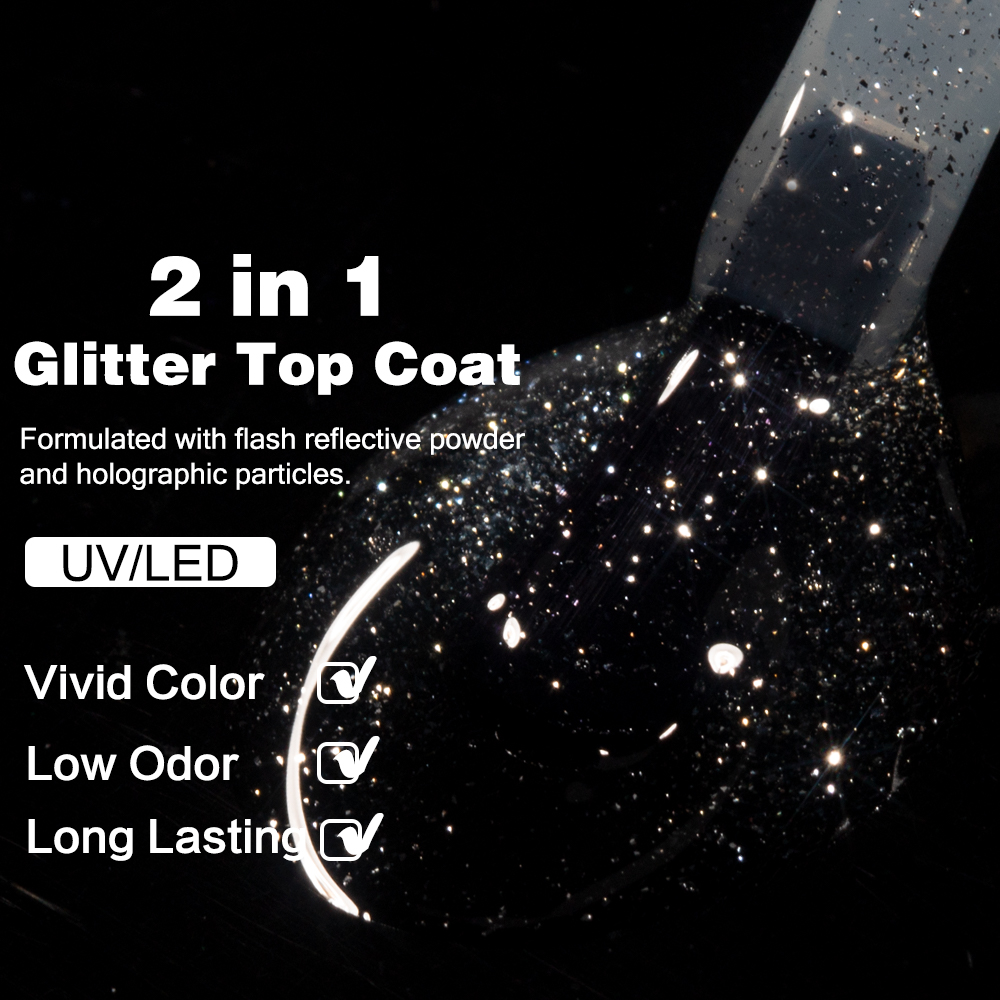 KODIES GEL Starlight Top Coat  - Nail Glitter Chrome recensie en prijs