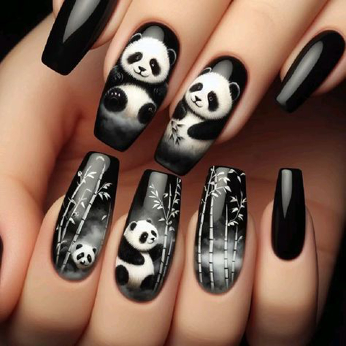 24 stks/set korte Medium Lange - Press On Nail Set recensie en prijs