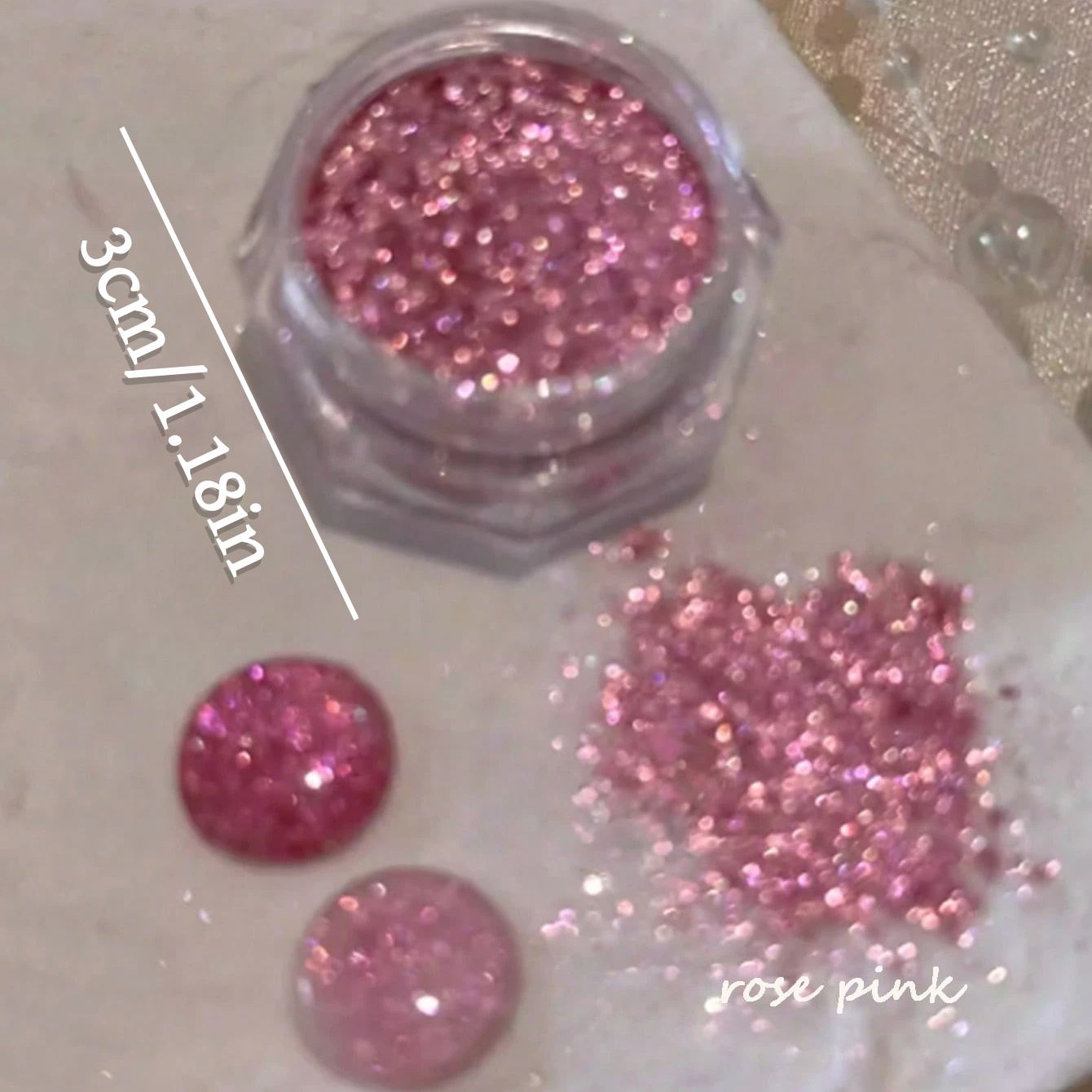 Zeezout kristal diamant nagelp - Nail Glitter Chrome recensie en prijs