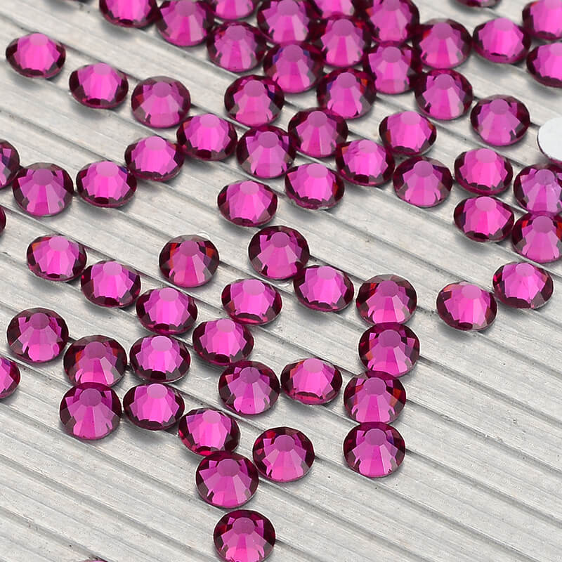 Fuchsia Heldere SS3-SS50 Glas  - Nail Art Fuchsia recensie en prijs