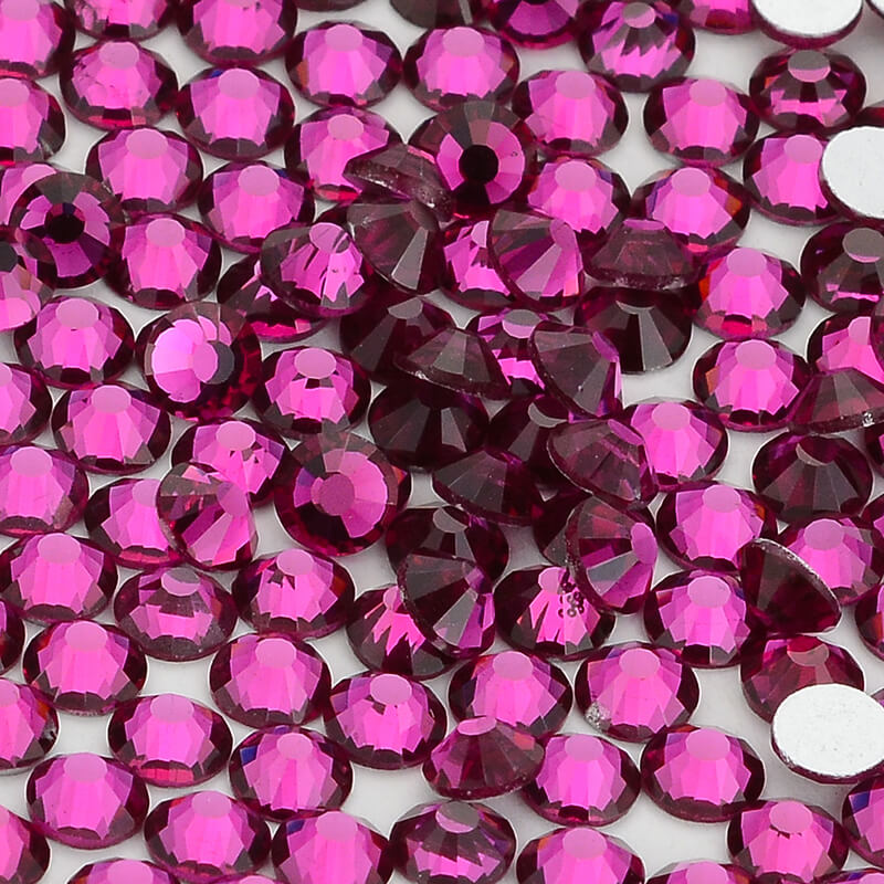 Fuchsia Heldere SS3-SS50 Glas  - Nail Art Fuchsia recensie en prijs