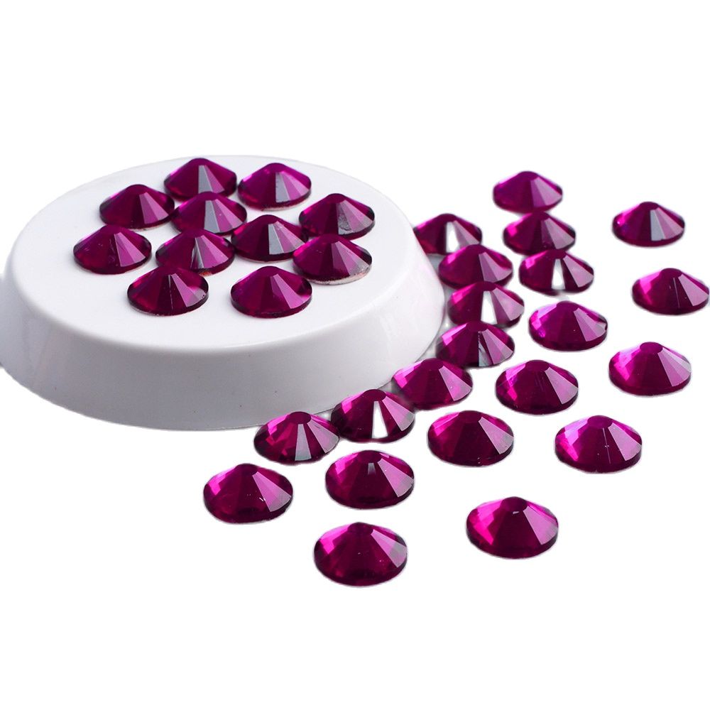 Fuchsia Heldere SS3-SS50 Glas  - Nail Art Fuchsia recensie en prijs