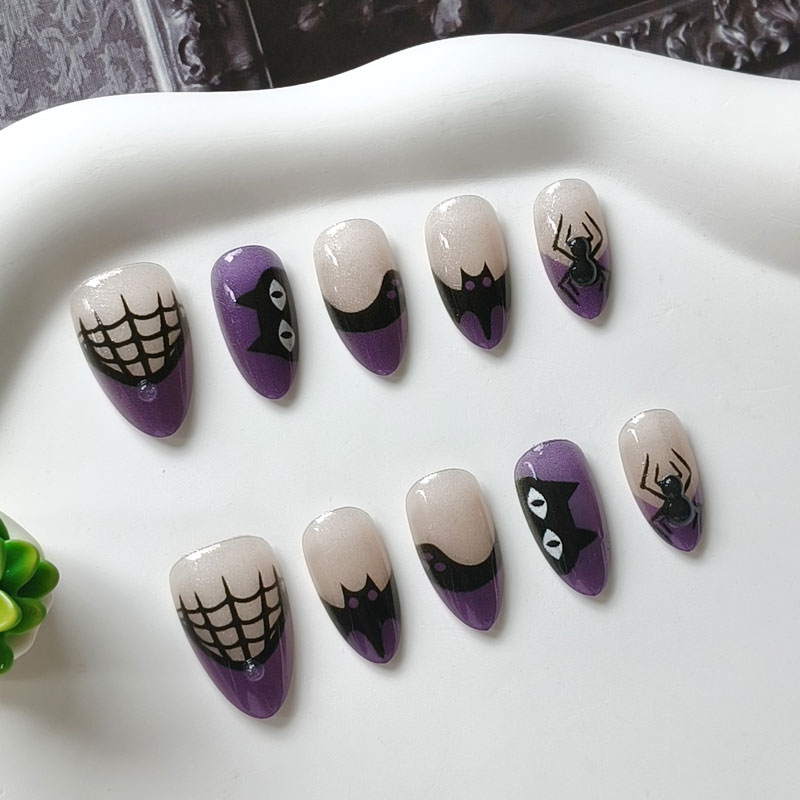 10 stuks dames Halloween feest - Nail Art Eye Cat recensie en prijs