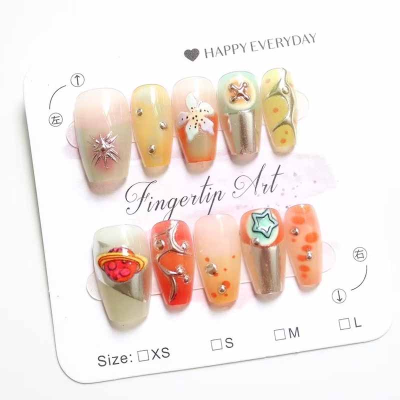 10 stuks vrouwen Franse stijl  - Nail Art Eye Cat recensie en prijs