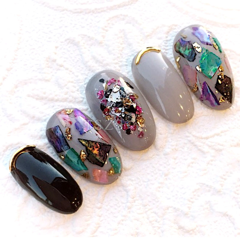 TSZS 200 stuks korte medium ov - Nail Art Viral recensie en prijs