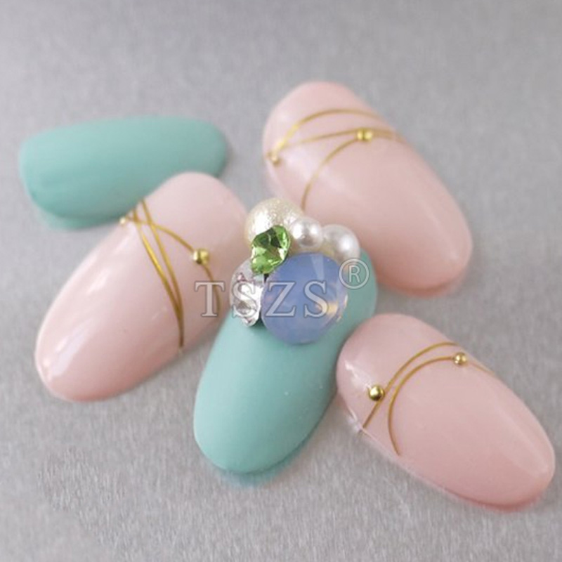 TSZS 200 stuks korte medium ov - Nail Art Viral recensie en prijs