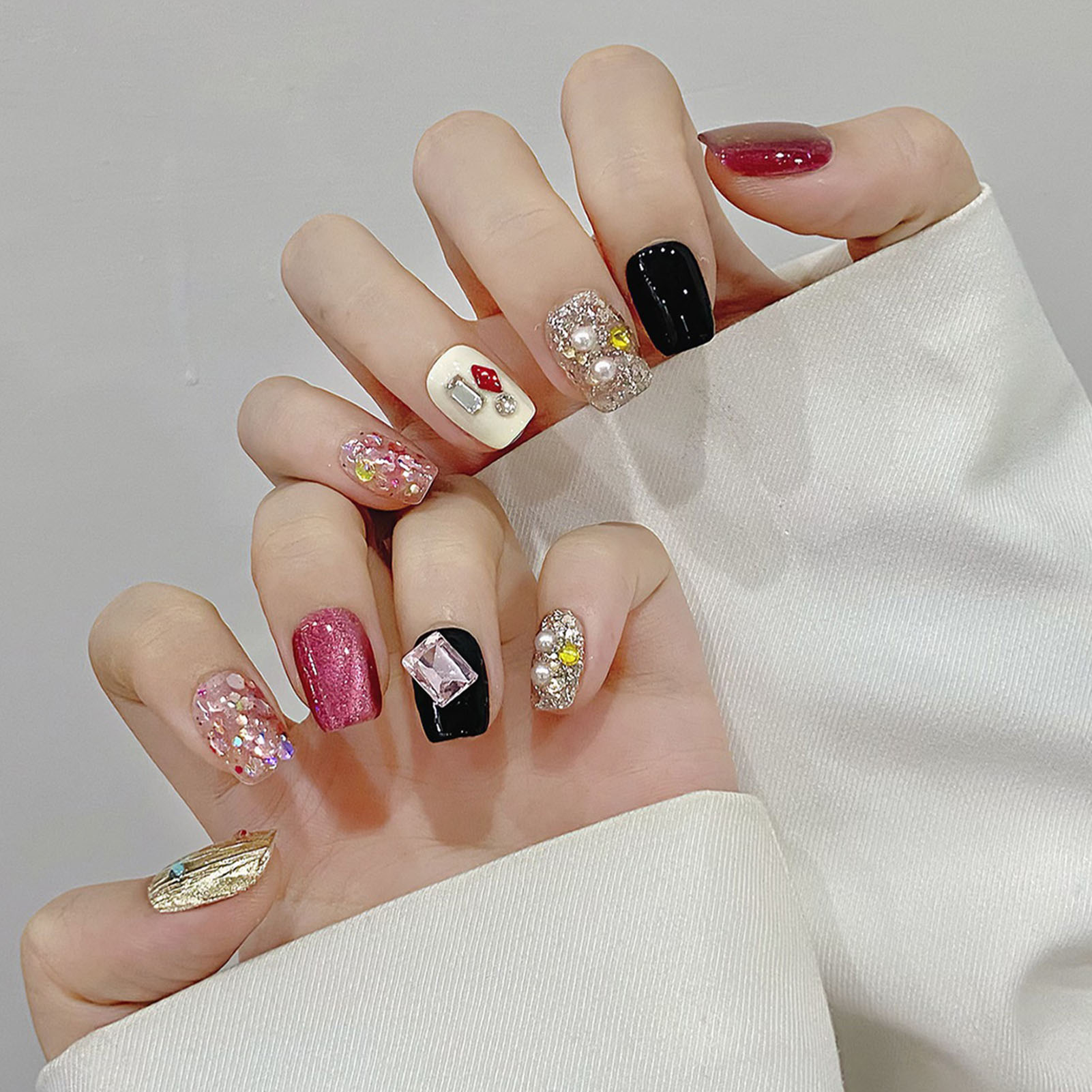 Handgemaakte Pers Op Nagels Gl - Nail Art Eye Cat recensie en prijs
