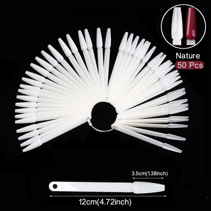 Nail Display Sticks Clear Natu - Nail Art Viral recensie en prijs