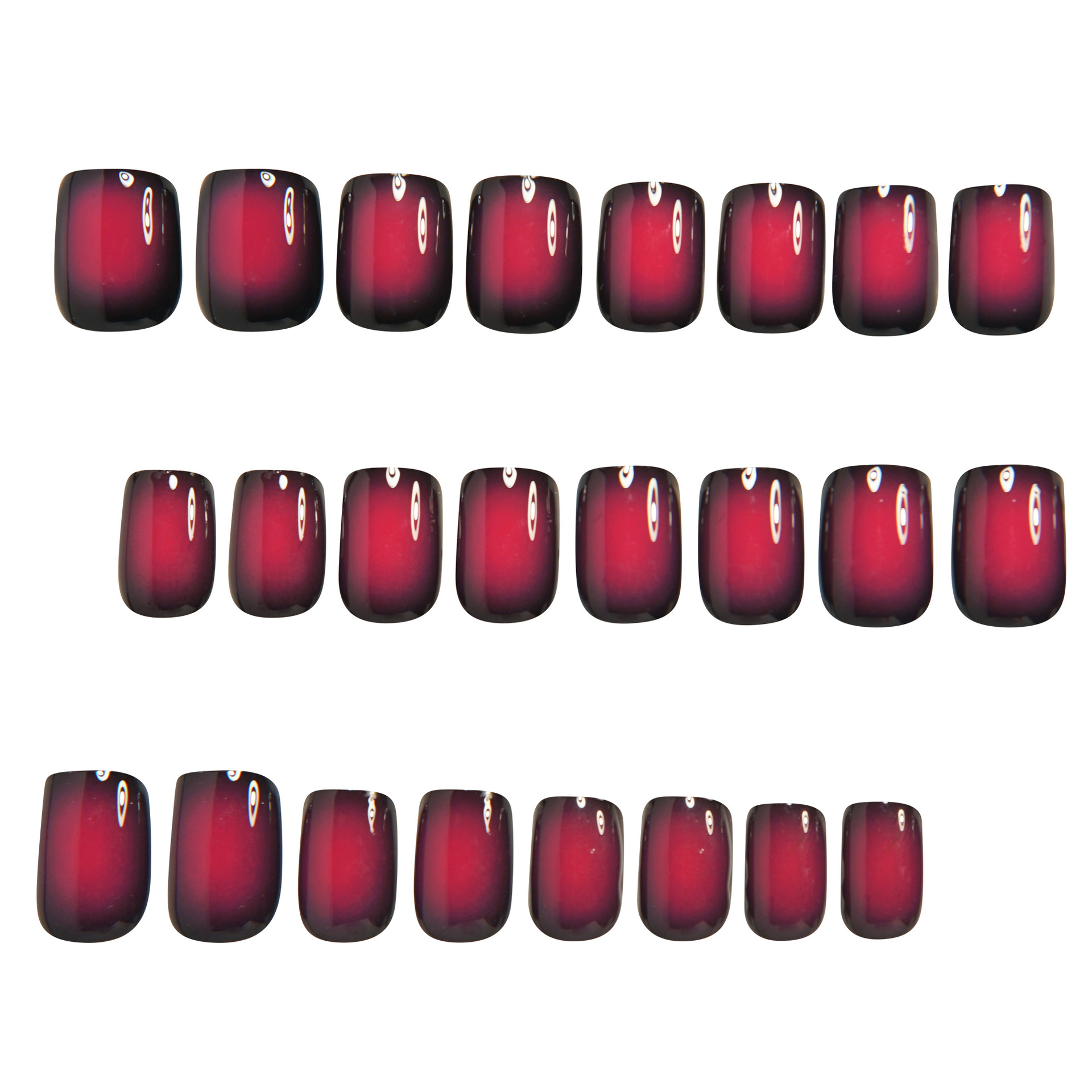 Korte vierkante nepnagels voor - Press On Nail Set recensie en prijs