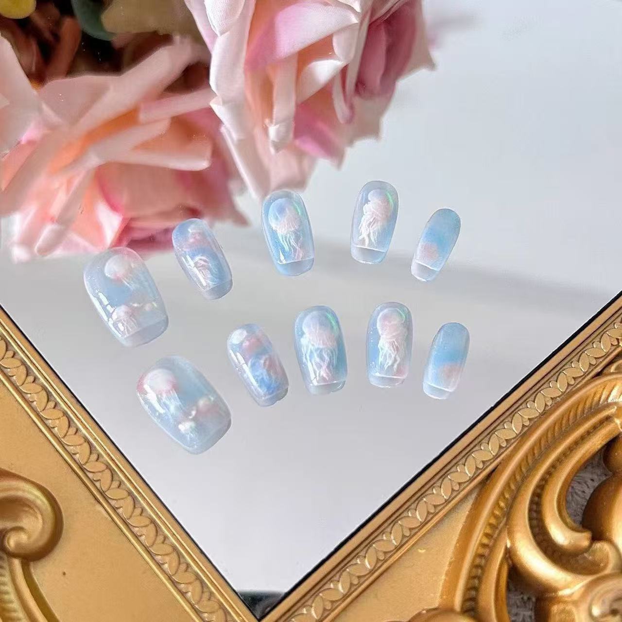 10 stuks vrouwen kleur dromeri - Nail Art Eye Cat recensie en prijs