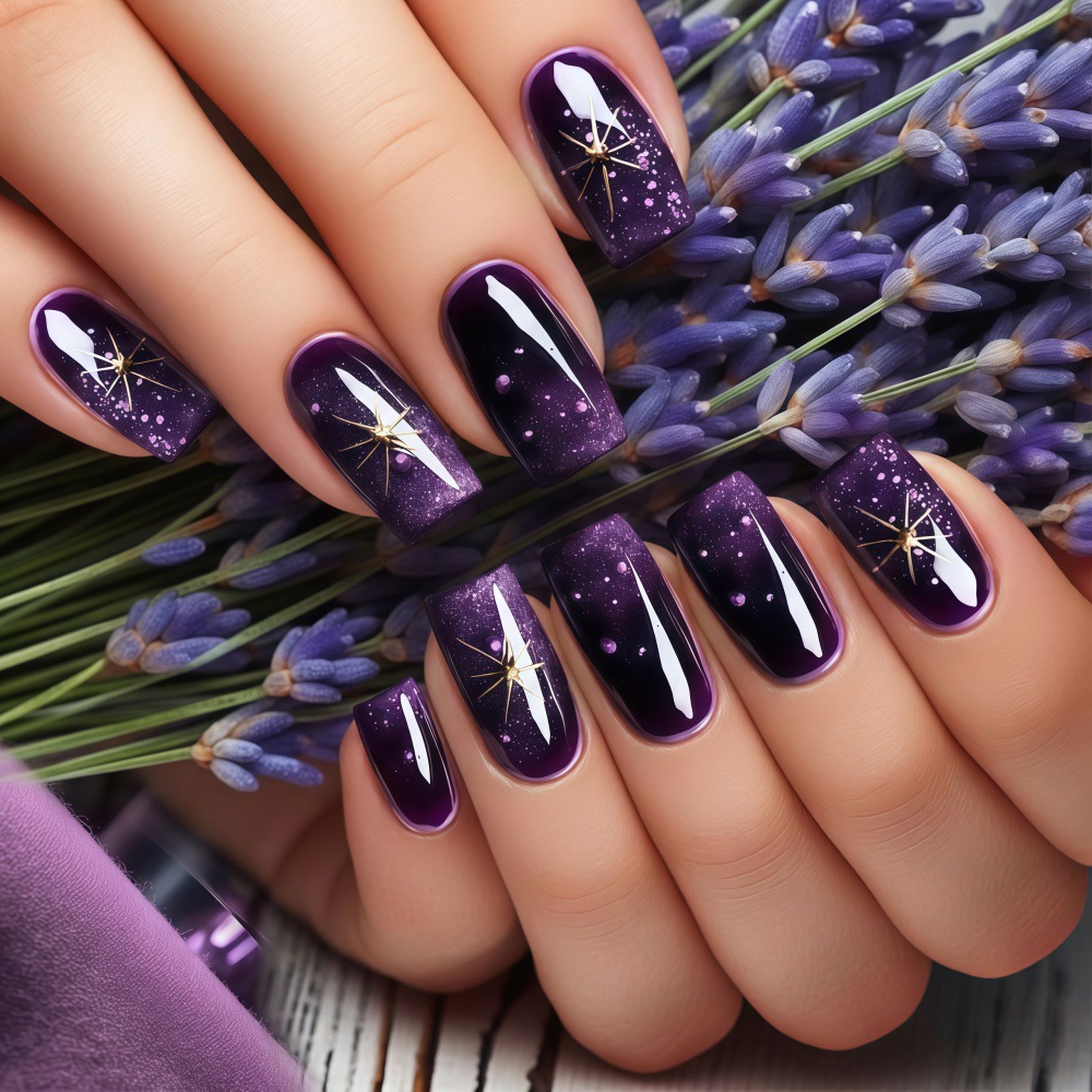 Korte medium nepnagels, gradië - Press On Nail Set recensie en prijs
