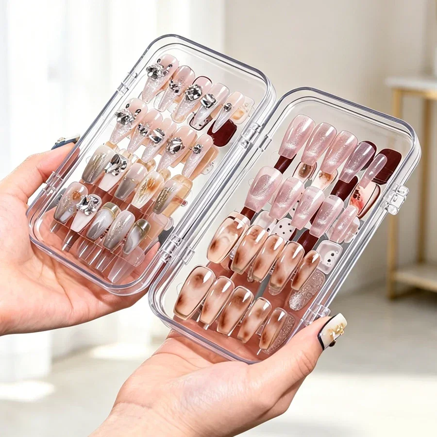 Transparante opvouwbare opberg - Nail Art Viral recensie en prijs
