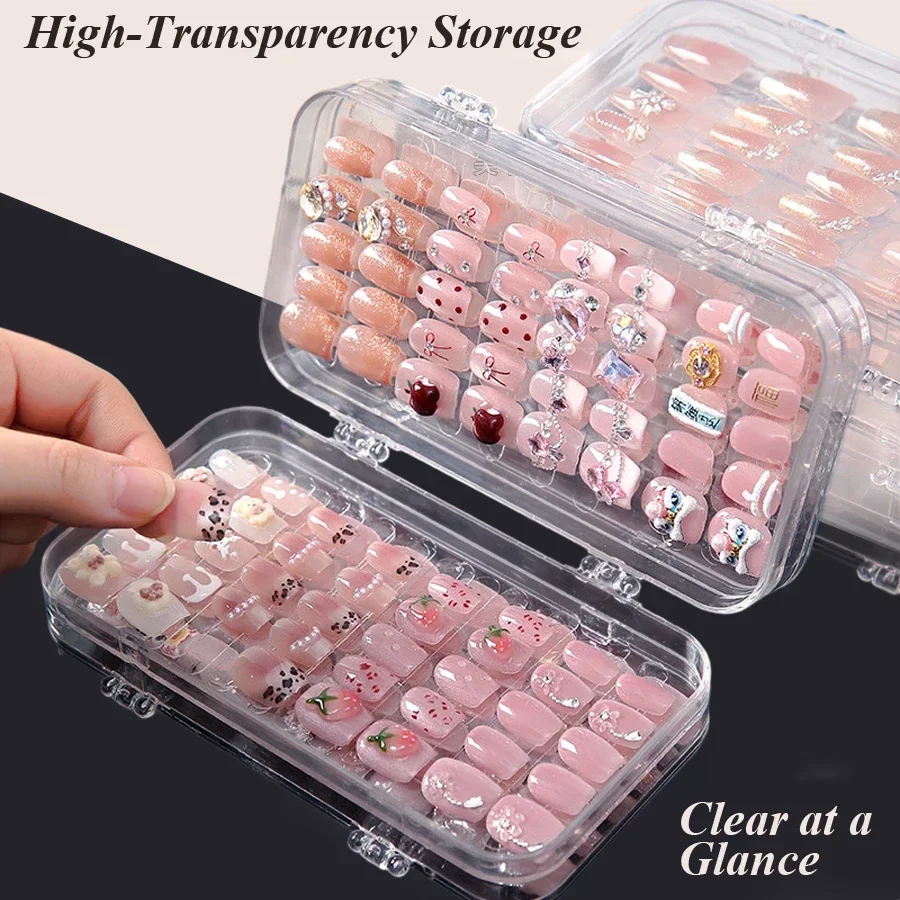 Transparante opvouwbare opberg - Nail Art Viral recensie en prijs