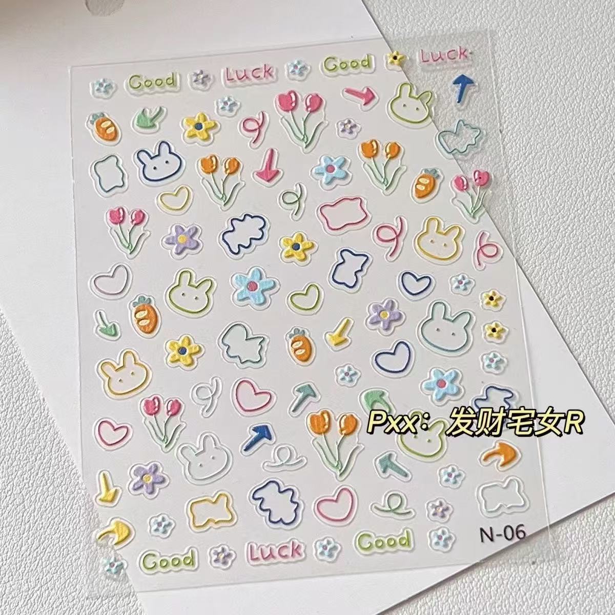 Virusachtige cartoon dieren na - Nail Art Viral recensie en prijs