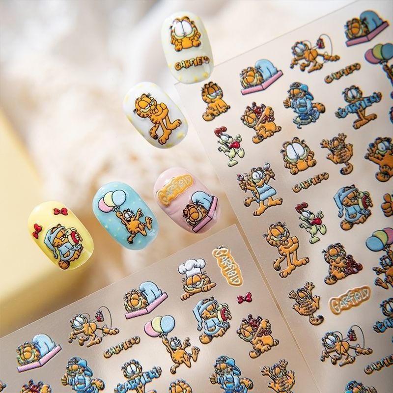 Nieuwe Garfield Nail Art Stick - Nail Art Nail Art recensie en prijs