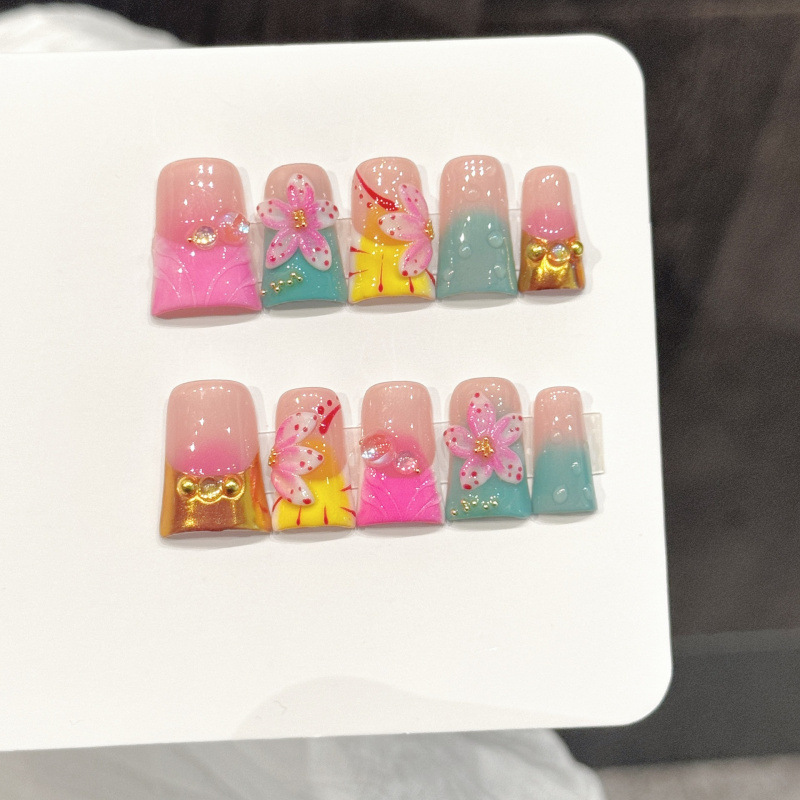 10st Oceaan Stijl Nepnagels Du - Press On Nail Set recensie en prijs
