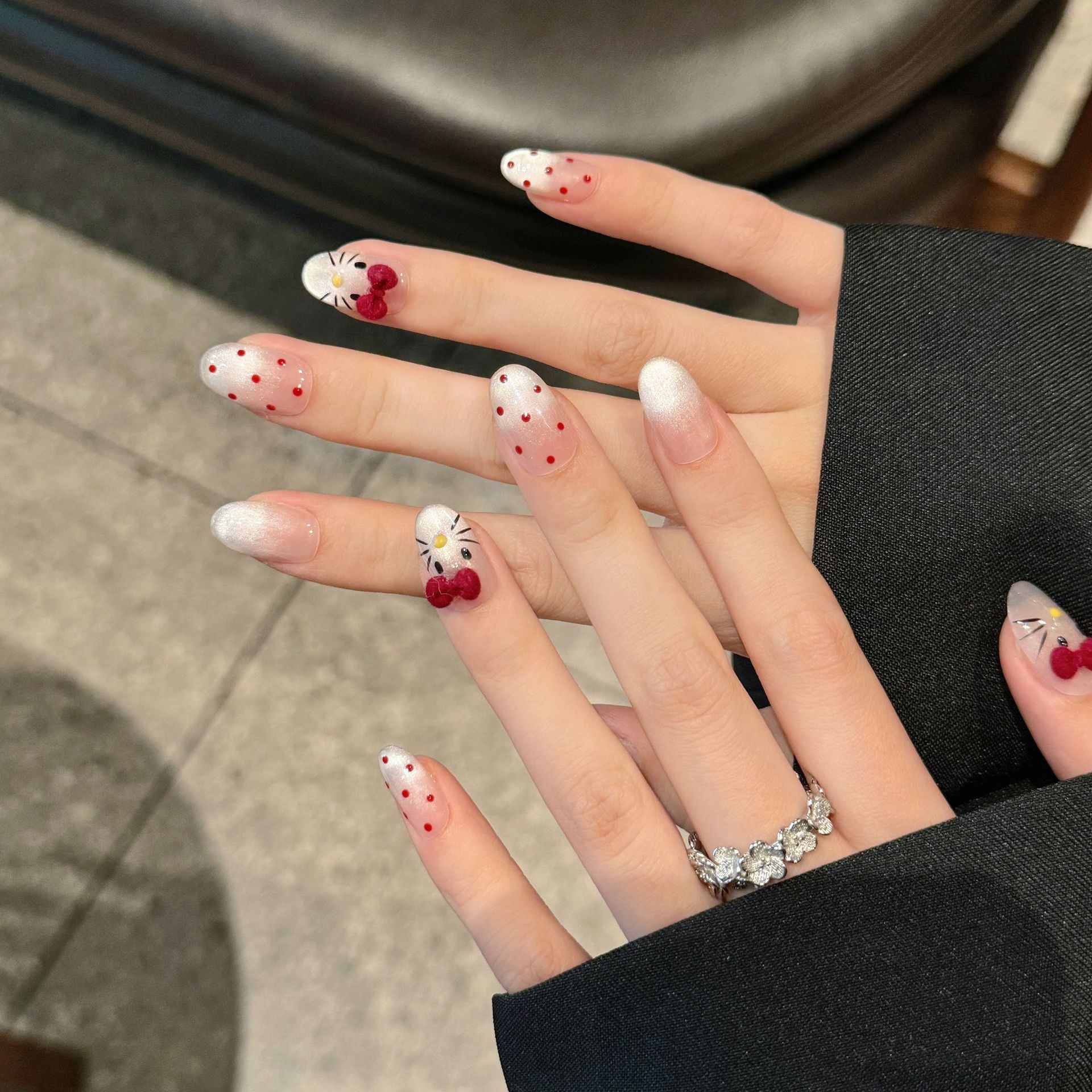 10 stuks pure handgeperste ova - Nail Art Eye Cat recensie en prijs