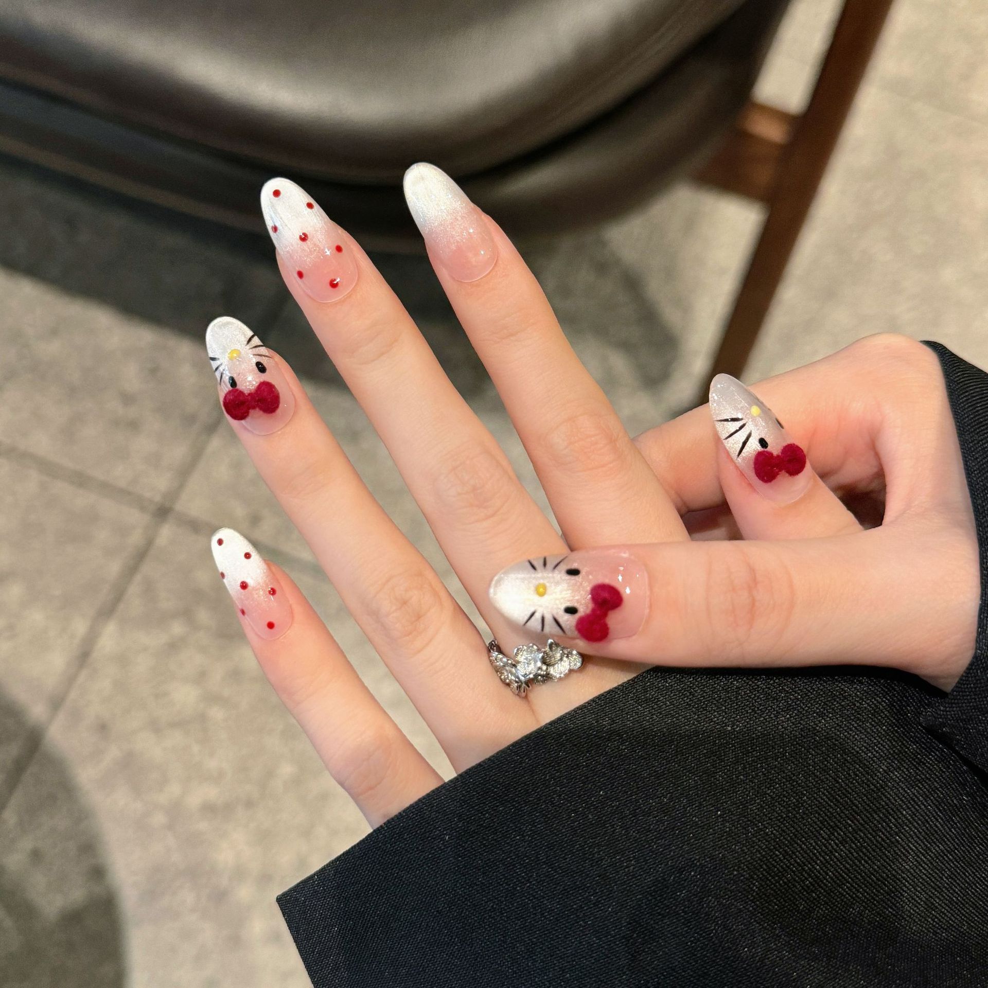 10 stuks pure handgeperste ova - Nail Art Eye Cat recensie en prijs