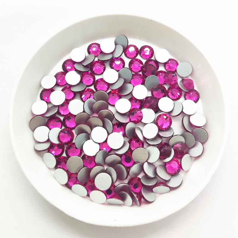 All Size SS3-SS60 Fuchsia Glas - Nail Art Fuchsia recensie en prijs