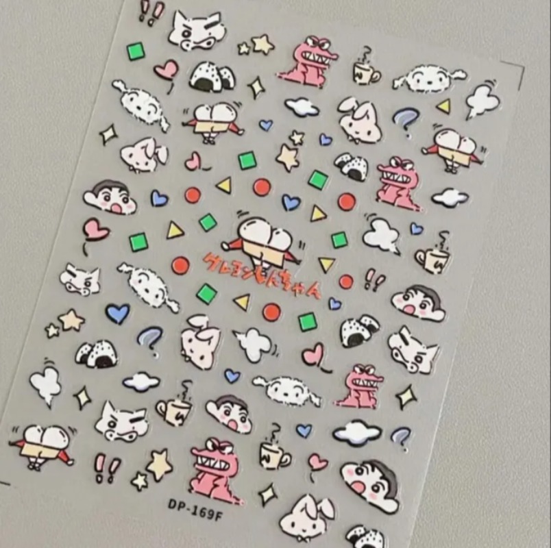 Crayon Shin-chan Creatief Papi - Nail Art Nail Art recensie en prijs